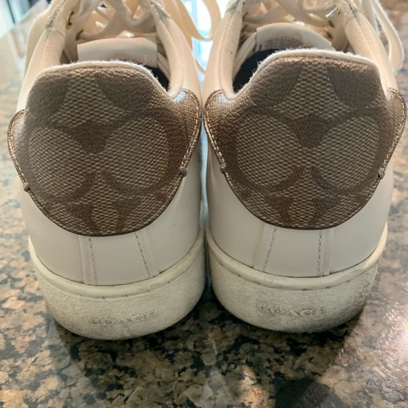 COACH leather low top sneaker - Picture 6 of 9